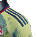 Camisa Red Bull New York Edição Especial New Cow Stadium 23/24 - Jogador Adidas Masculina - Amarela com detalhes em azul e vermelho