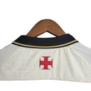 Camisa Vasco da Gama III Kappa Torcedor Masculina - Branca com detalhes em dourado e preto