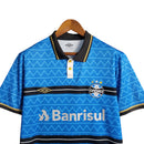 Camisa Grêmio Edição Especial 23/24 Umbro Torcedor Masculino - Azul escuro com detalhes em preto e branco