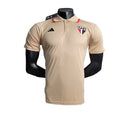 Camisa Polo São Paulo 23/24 Adidas Torcedor Masculina - Bege com detalhes em preto