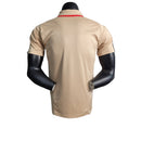 Camisa Polo São Paulo 23/24 Adidas Torcedor Masculina - Bege com detalhes em preto
