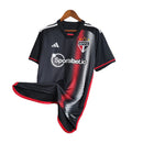 Camisa São Paulo III 23/24 - Torcedor Adidas Masculina - Preta com detalhes em vermelho e branco