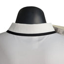 Camisa Flamengo Polo Treino 23/24 Torcedor Nike Masculina - Branco com detalhes em preto