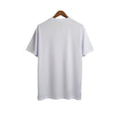 Camisa Casual Flamengo 23/24 Torcedor Masculina - Branco com detalhe em preto