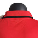 Camisa Flamengo Polo Treino 23/24 Torcedor Masculina - Vermelha com detalhes em preto