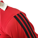 Camisa Flamengo Polo Treino 23/24 Torcedor Masculina - Vermelha com detalhes em preto