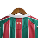 Camisa Fluminense 23/24 I - Feminina Umbro - Tricolor com patches libertadores