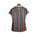 Camisa Fluminense 23/24 I - Feminina Umbro - Tricolor com patches libertadores
