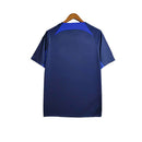 Camisa Atlético de Madrid Treino 23/24 - Nike Masculina - Azul com detalhes em branco
