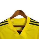 Camisa Colômbia I 23/24 - Torcedor Adidas Masculina - Amarela com detalhes em azul