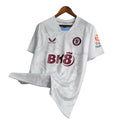 Camisa Aston Villa II 23/24 - Torcedor Castore Masculina - Branca com detalhes em vermelho