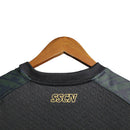 Camisa Napoli III 23/24 - Torcedor EA7 Masculina - Preta com detalhes em verde