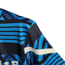 Camisa Marseille Treino 23/24 - Torcedor Puma Masculina - Azul com detalhes em preto e branco