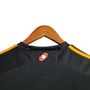 Camisa Roma III 23/24 - Torcedor Adidas Masculina - Preta com detalhes em vermelho e amarelo
