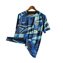 Camisa Inter de Milão Treino 23/24 - Torcedor Adidas Masculina - Azul com detalhes em verde e branco