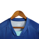 Camisa West Ham III 23/24 - Torcedor Umbro Masculina - Azul com detalhes em Verde