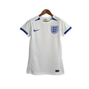 Camisa Inglaterra I 23/24 - Feminina Nike - Branca com detalhes em azul