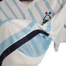 Camisa Nottingham II 23/24 - Torcedor Adidas Masculina - Branca de detalhes em azul e preto
