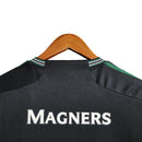 Camisa Celtic II 23/24 - Torcedor Adidas Masculina - Preta com detalhes em cinza e branco