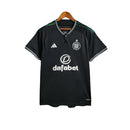 Camisa Celtic II 23/24 - Torcedor Adidas Masculina - Preta com detalhes em cinza e branco