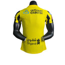 Camisa Al-Ittihad II 23/24 - Jogador Nike Masculina - Amarela com detalhes preto e branco