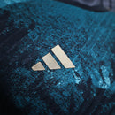 Camisa Seleção da Alemanha II 23/24 - Jogador Adidas Masculina - Verde com detalhes em preto e dourado