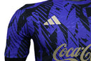 Camisa Seleção Argentina Pré-Jogo 23/24 - Jogador Adidas Masculina - Roxa com detalhes em preto e branco