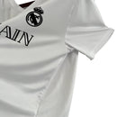 Camisa Real Madrid Edição Especial Balmain 23/24 - Torcedor Adidas Masculina - Branca com detalhes em preto