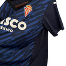 Camisa Sporting de Gijón II 23/24 - Torcedor Puma Masculina - Azul com detalhes em preto