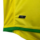 Camisa Deportivo La Coruna II 23/24 - Torcedor Kappa Masculina - Amarela com detalhes em verde