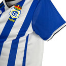 Camisa Huelva I 23/24 - Torcedor Adidas Masculina - Branca e azul com detalhes em preto