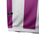 Camisa Real Valladolid I 23/24 - Torcedor Kappa Masculina - Branca com detalhes em roxo