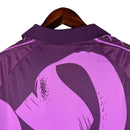 Camisa Real Valladolid II 23/24 - Torcedor Kappa Masculina - Roxa com detalhes em branco