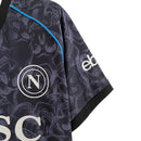 Camisa Napoli Edição especial 23/24 - Torcedor EA7 Masculina - Preta com detalhes em branco