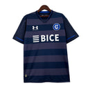 Camisa Deportivo Universidad Católica do Chile III 23/24 - Torcedor Under Armour Masculina - Azul com detalhes em branco