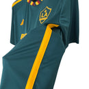 Camisa LA Galaxy II 23/24 - Torcedor Adidas Masculina - Verde com detalhes em vermelho e amarelo