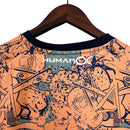 Camisa Cadiz Edição Especial 23/24 - Torcedor Macron masculina - Laranja com detalhes em preto e branco
