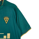 Camisa Cadiz III 23/24 - Torcedor Macron Masculina - Verde com detalhes em dourado