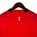 Camisa Rennes I 23/24 - Torcedor Puma Masculina - Vermelha com detalhes em preto e branco