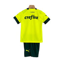 Kit Infantil Palmeiras III 23/24 Puma - Verde fluorescente