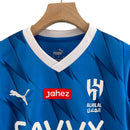Kit Infantil Al Hilal I 23/24 - Puma - Azul com detalhes em branco
