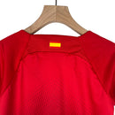 Kit Infantil Atlético de Madrid I 23/24 Nike - Vermelho e branco e azul