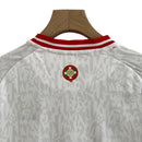 Kit Infantil Atlético de Bilbao III 23/24 Castore - Branco com detalhes em vermelho e preto