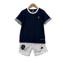 Kit Infantil Escócia Edição Especial Aniversario 150 anos Adidas 23/24 - Azul com detalhes em branco