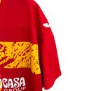 Camisa Getafe 23/24 II Torcedor Joma Masculina - Vermelha com detalhes em amarelo