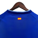 Camisa Getafe I 23/24 - Torcedor Joma Masculina - Azul com detalhes em branco