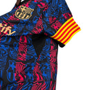 Camisa Barcelona Edição Especial 23/24 - Torcedor Nike Masculina - Preta com detalhes em azul e grená