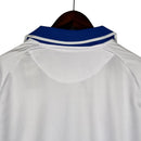 Camisa Leganés I 23/24 - Torcedor Joma Masculina - Branca com detalhes em azul