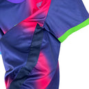 Camisa Leganés II 23/24 - Torcedor Joma Masculina - Rosa com detalhes em azul e verde