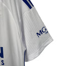 Camisa Zaragoza I 23/24 - Torcedor Adidas Masculina - Branco com detalhes em azul